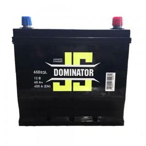 Автомобильный аккумулятор DOMINATOR (JIS) 60 А·ч Обратная полярность