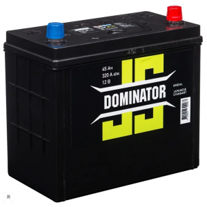 Автомобильный аккумулятор DOMINATOR (JIS) 45 А·ч Обратная полярность
