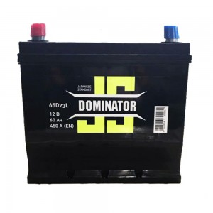 Автомобильный аккумулятор DOMINATOR (JIS) 60 А·ч Прямая полярность